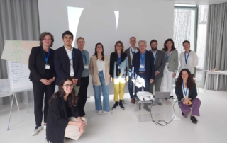 Picture of all participants taking part in the NECE Lab in Madrid.